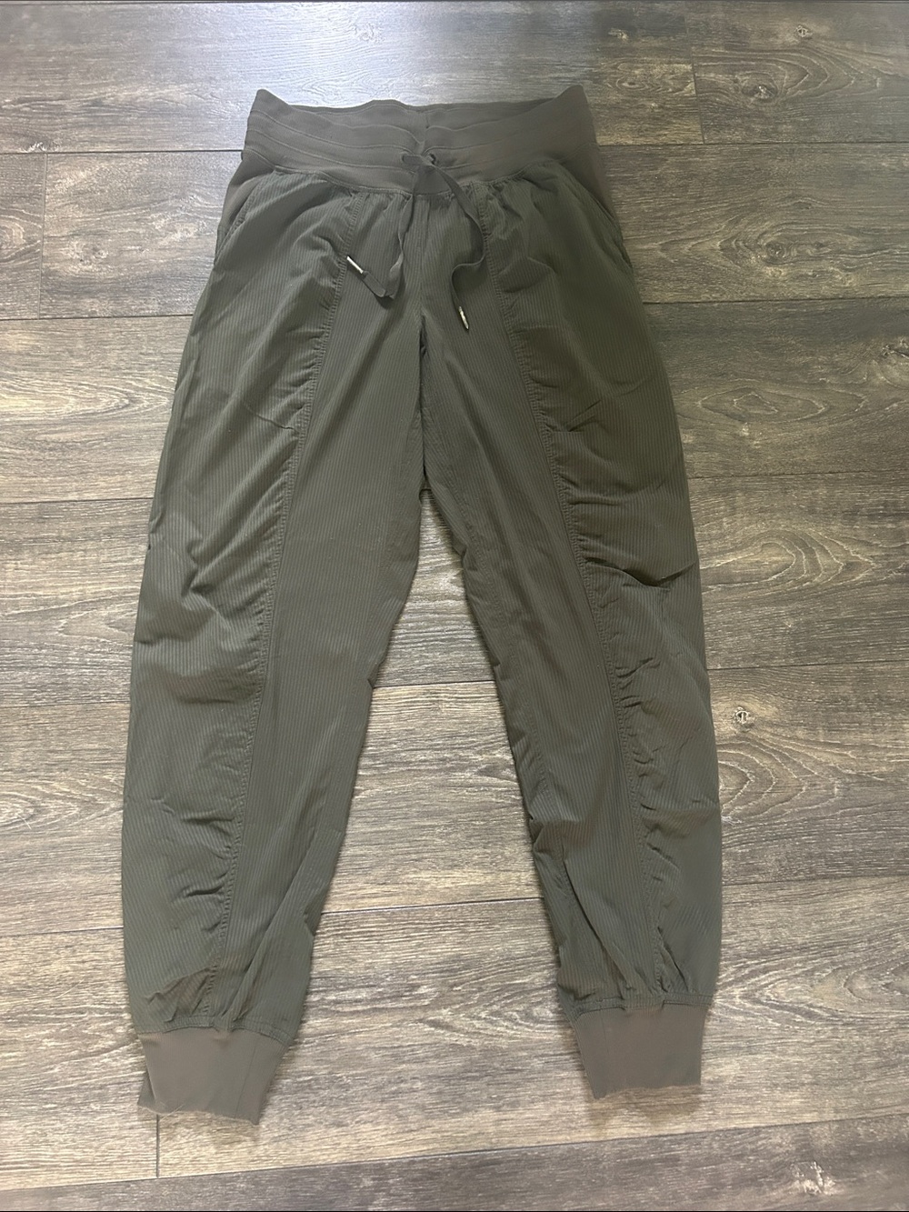 lululemon athletica Olive Green Track Joggers
